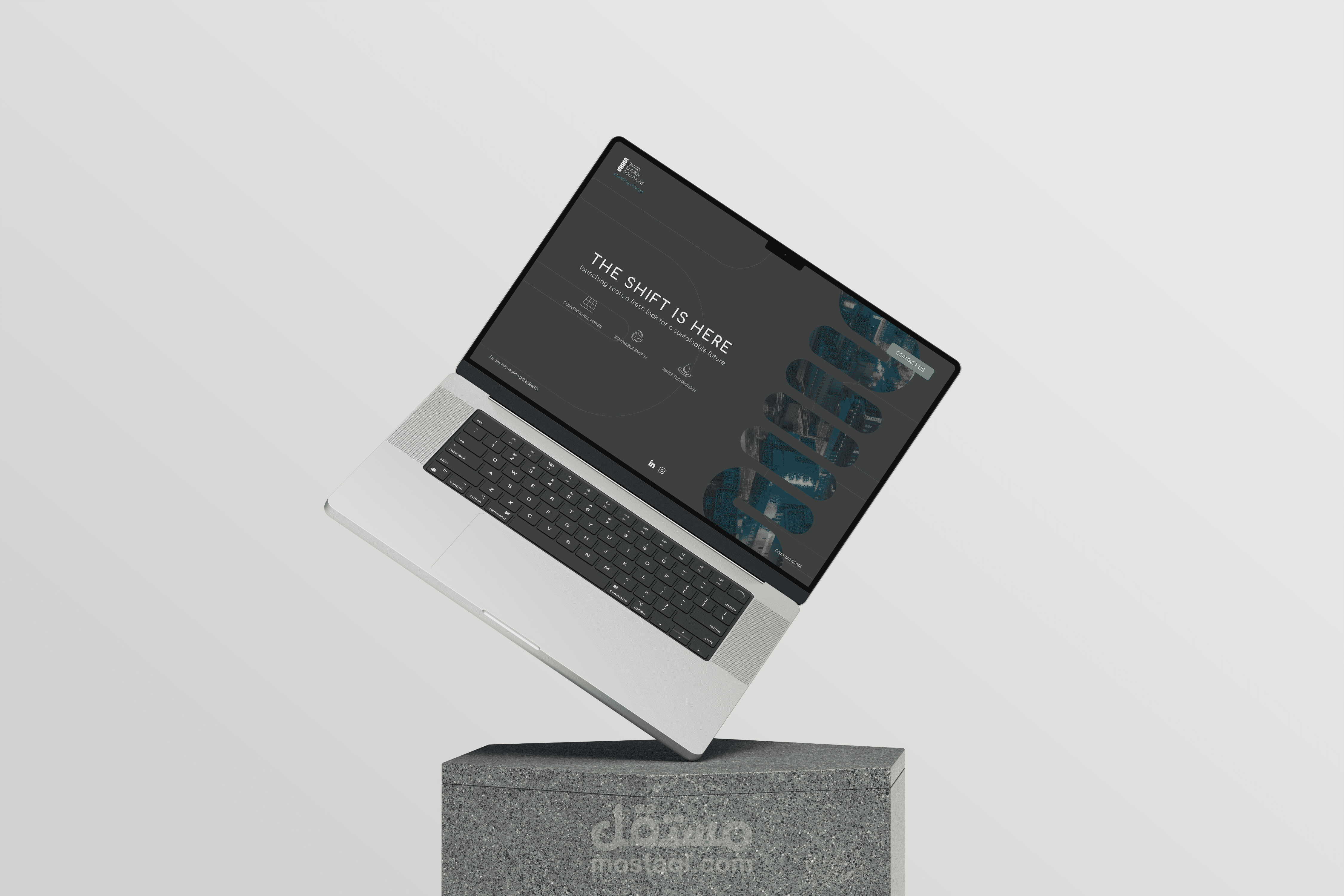 اعادة تصميم موقع الكتروني لشركة Smart energy solutions