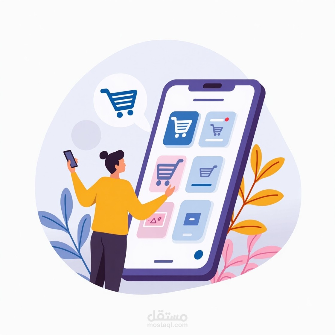 تطبيق تجارة إلكترونية متكامل باستخدام Flutter و Firebase