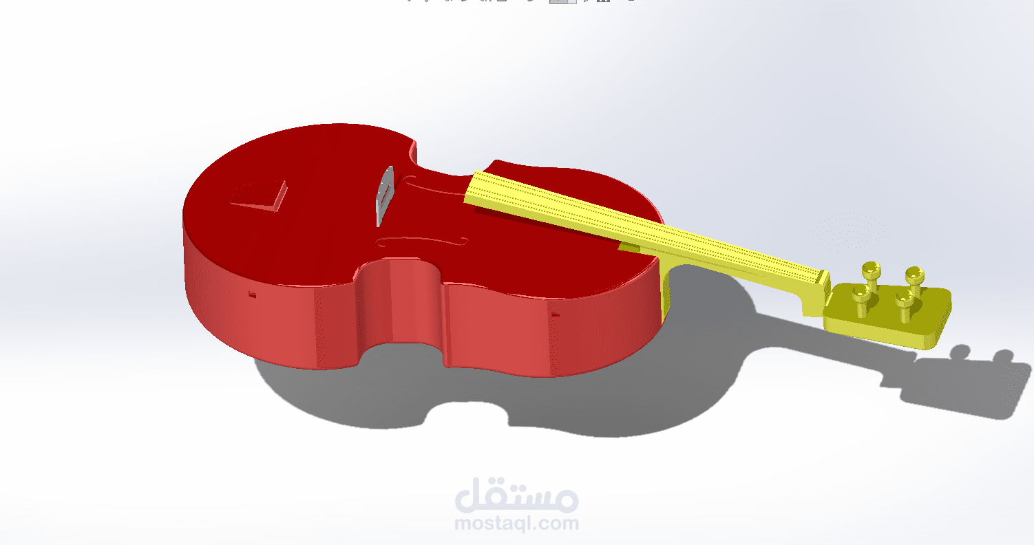جيتار للطباعة ثلاثية الابعاد