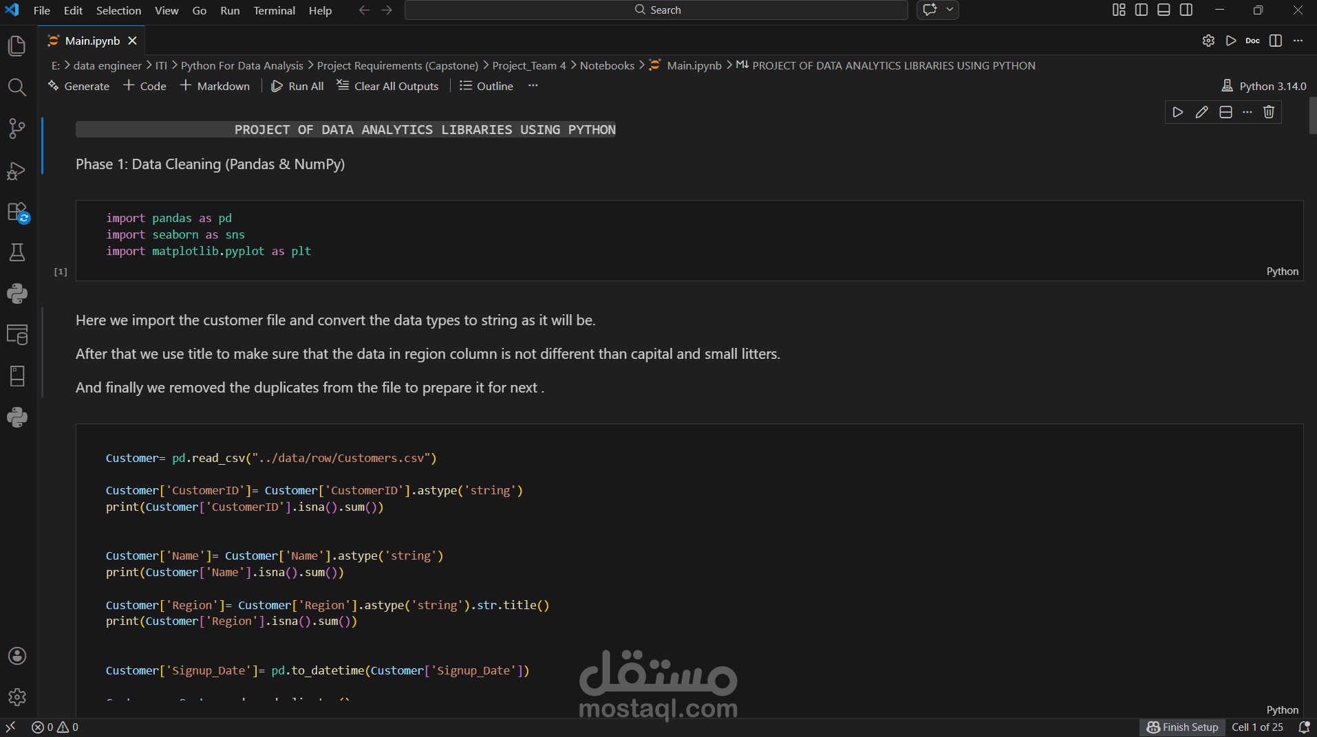 Python Project Capstone