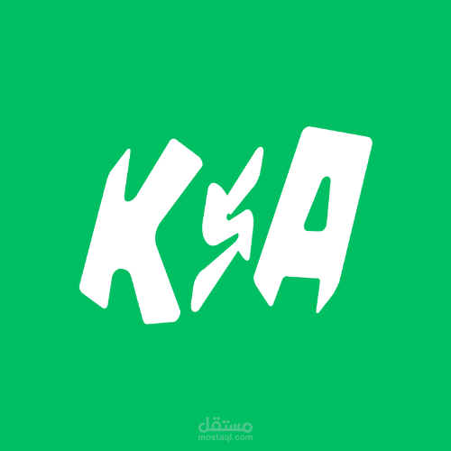 تصميم لكلمة ksa