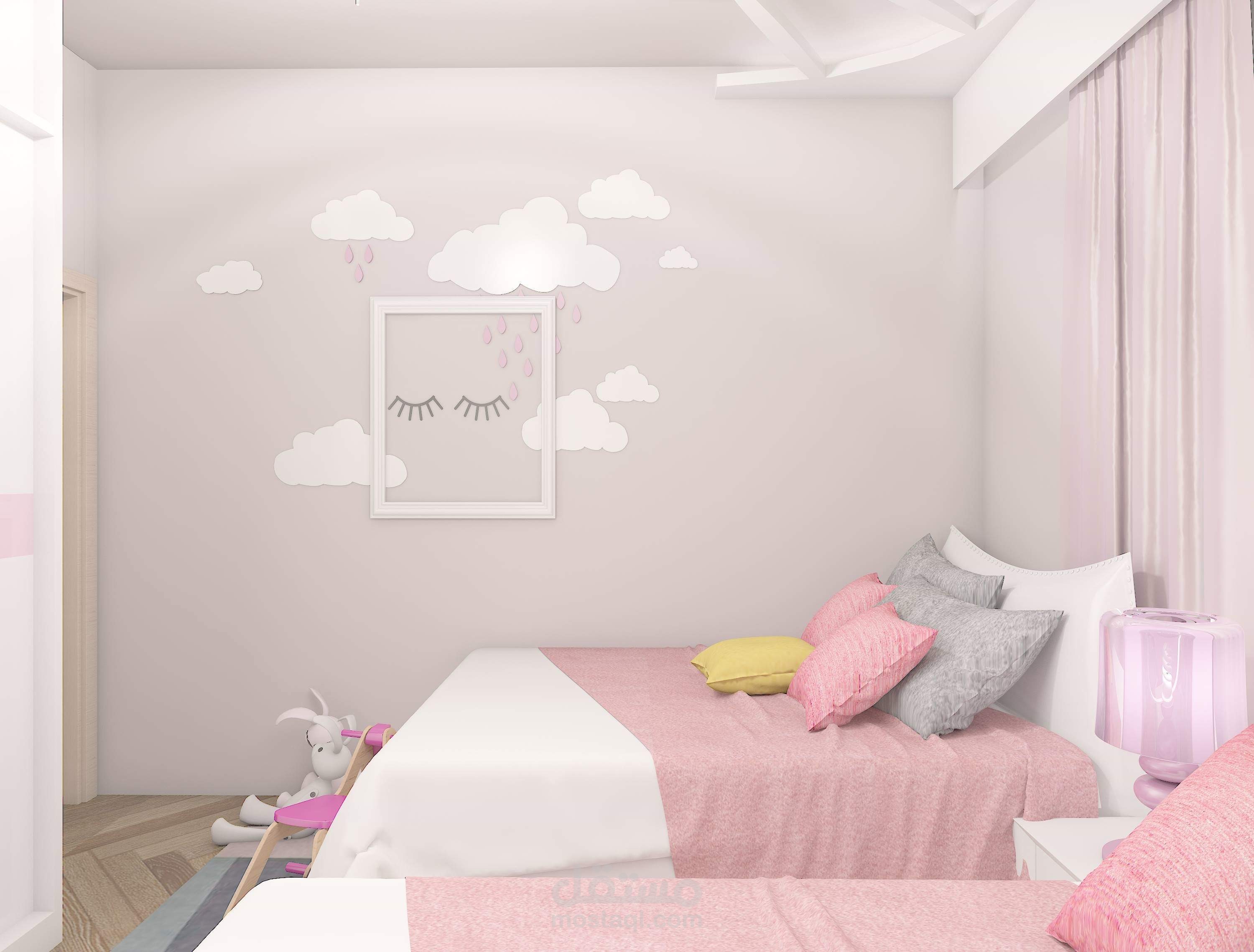 تصميم داخلي غرفة اطفال