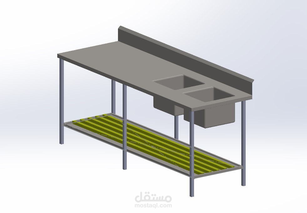 تصميم حوض مطعم