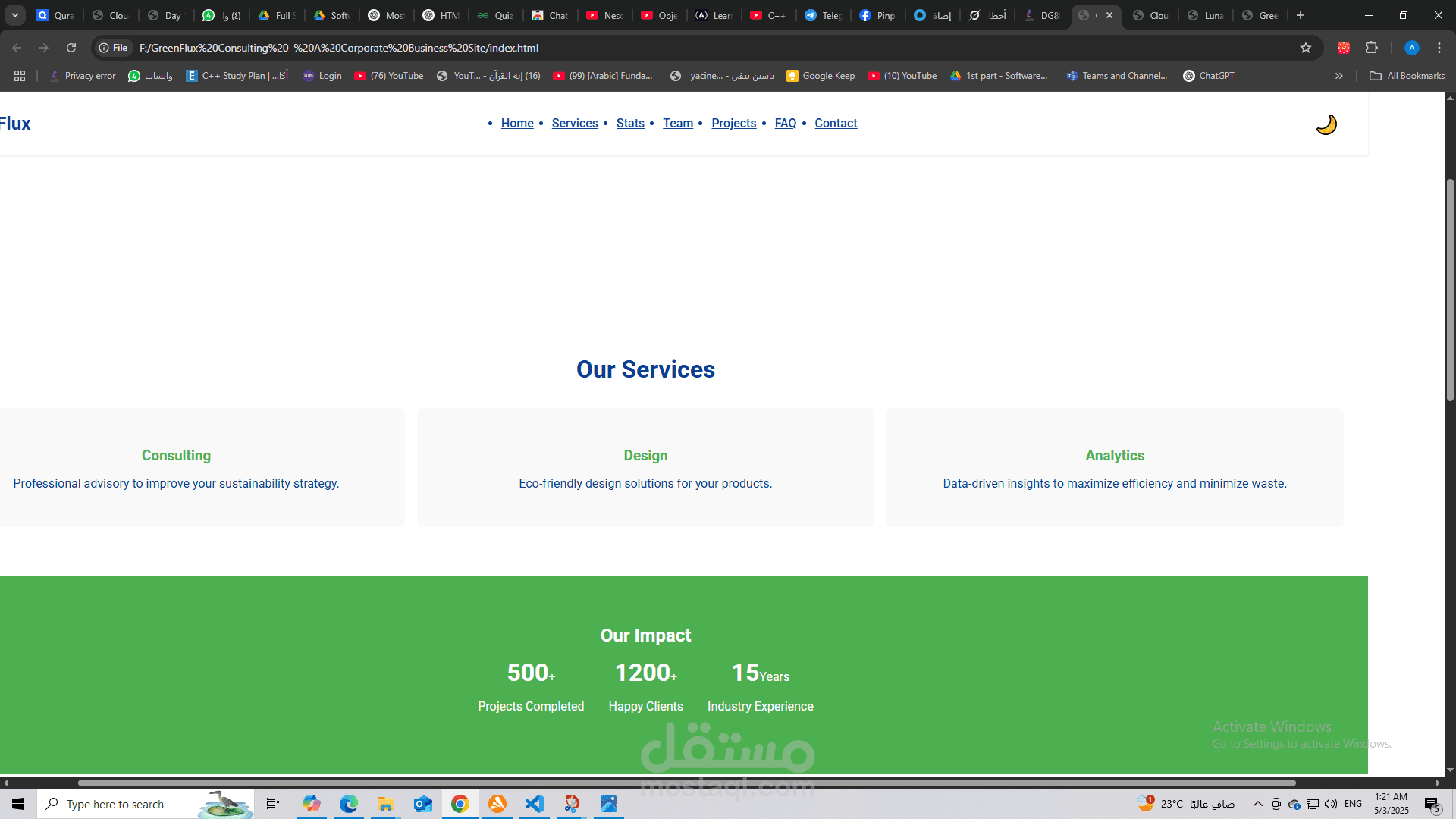 GreenFlux Consulting – A Corporate Business Site