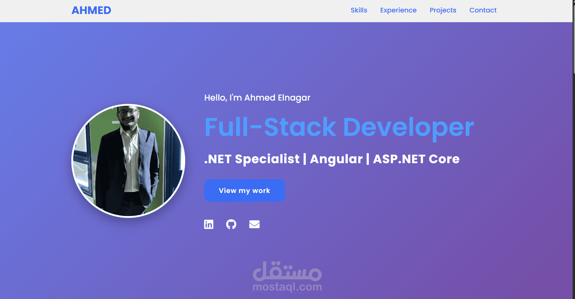 بورتفوليو شخصي