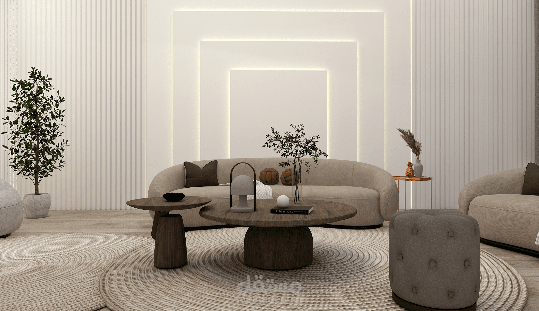 japandi living room design