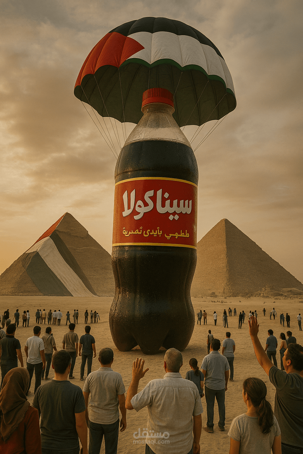 تصميم اعلان  بال Ai قصير لاحدى الشركات المصرية