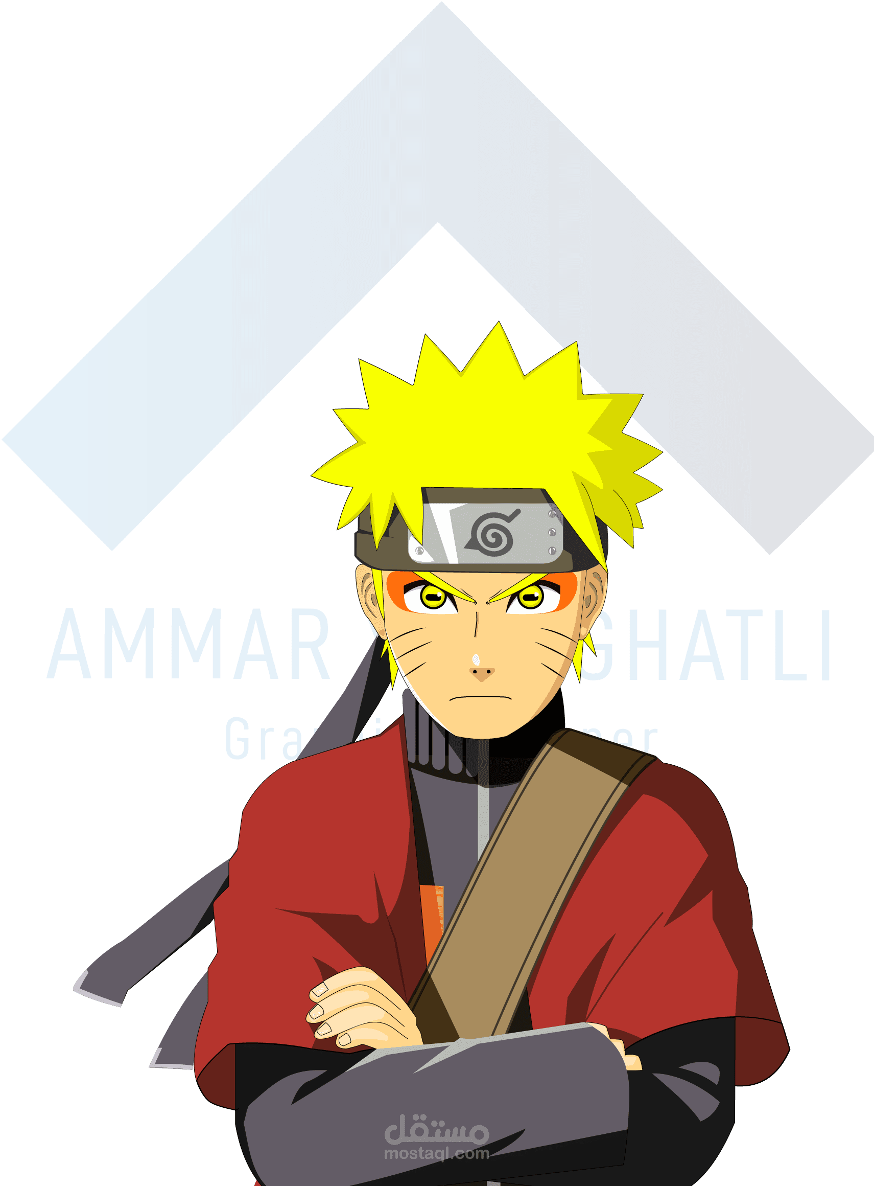 رسم شخصيات أنمي-رسم فلات- فيكتور