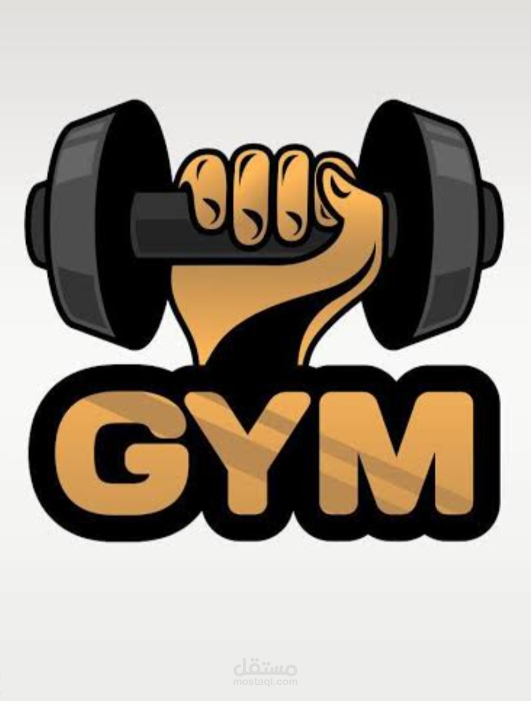 تصميم شعار احترافي لصالة ألعاب رياضية (GYM)  ا