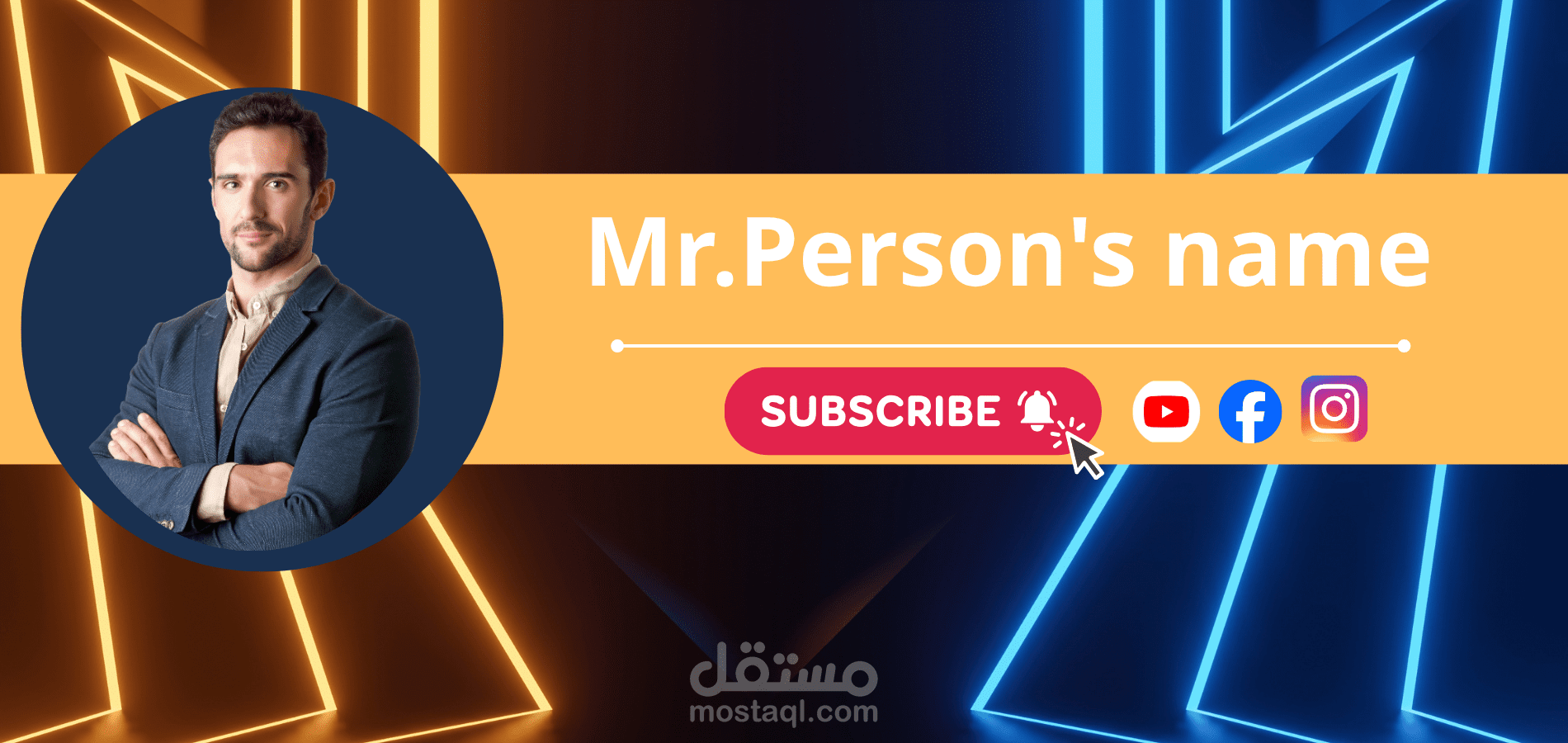 تصميم بنرات وفقا لطلب العميل