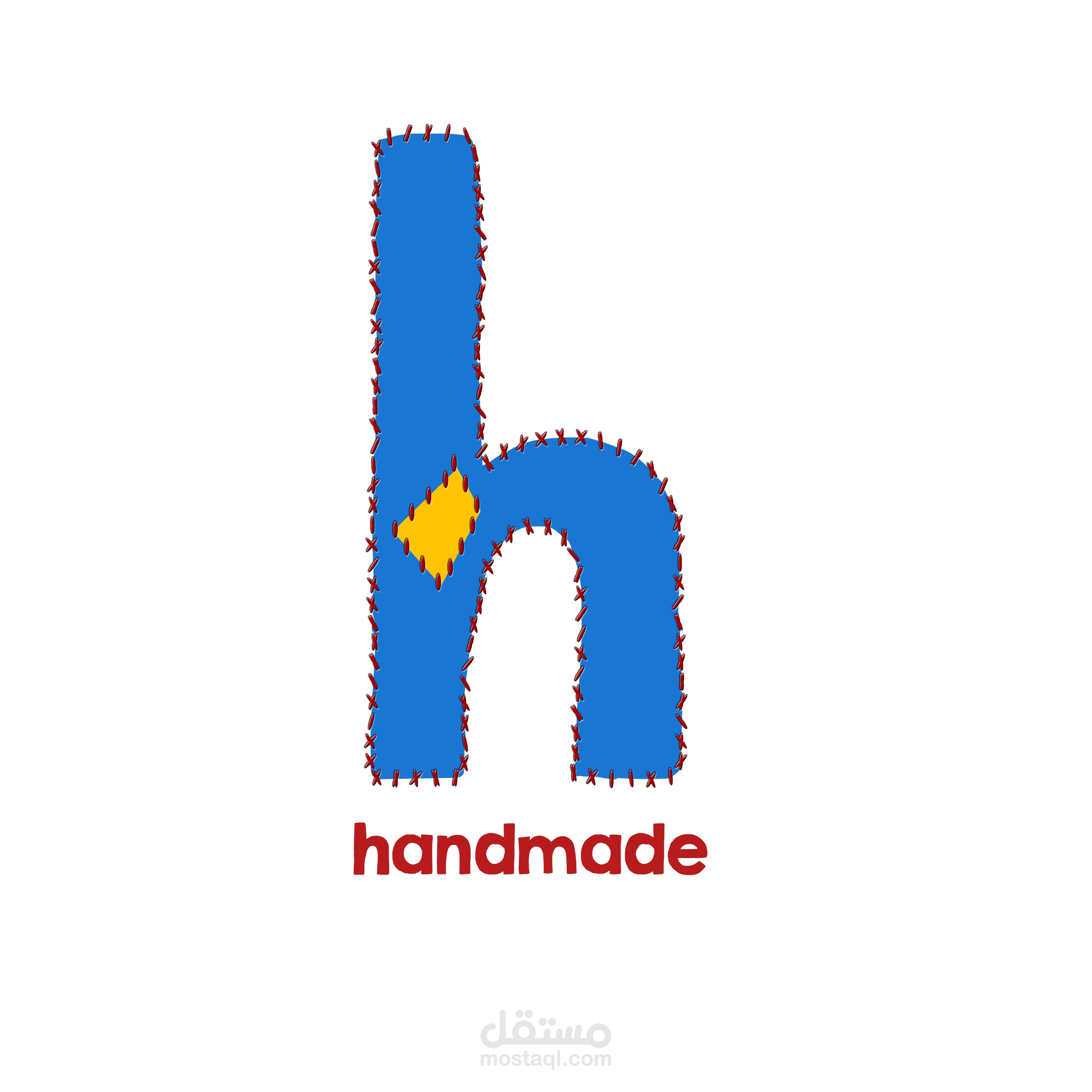تصميم شعارات مختلفة لمجموعة Handmade