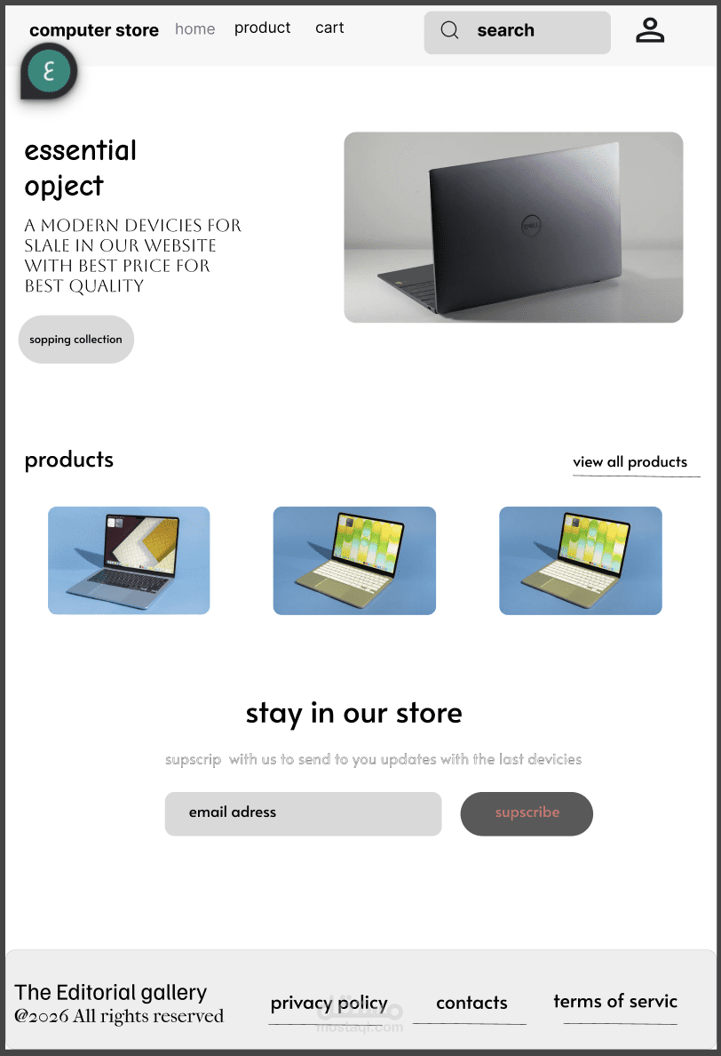 تصميم ui\ux باستخدام figma