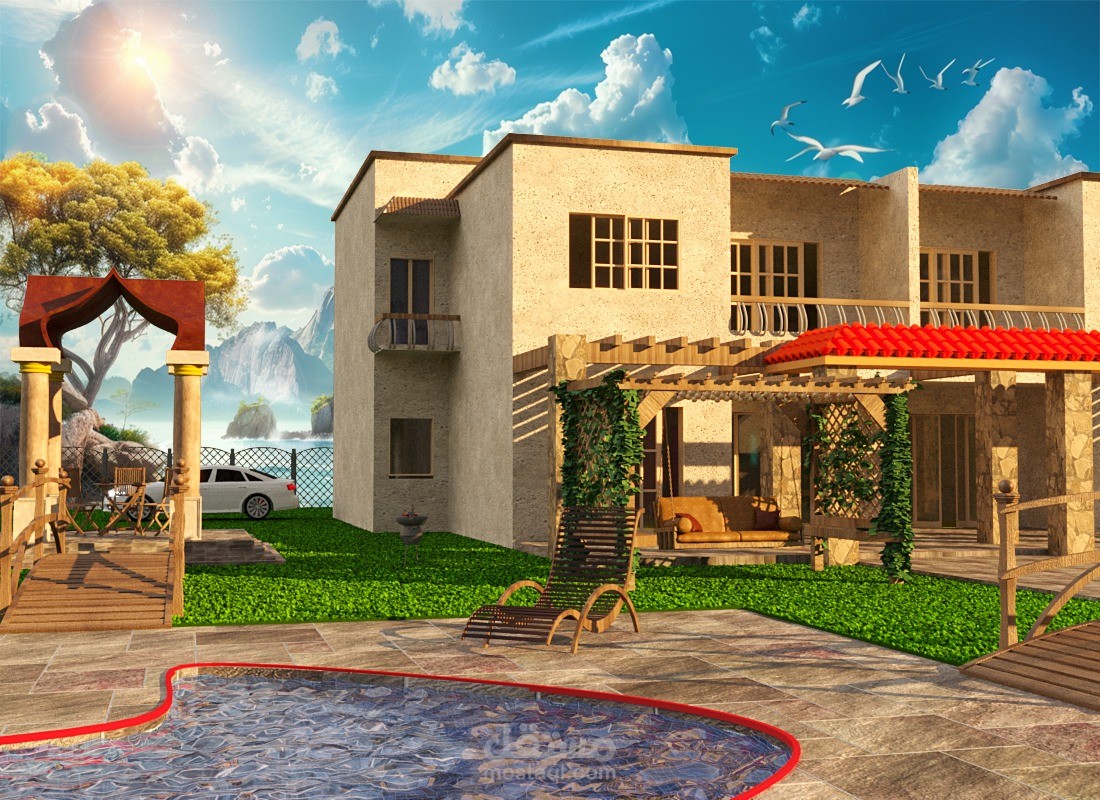 تصميم فيلا
