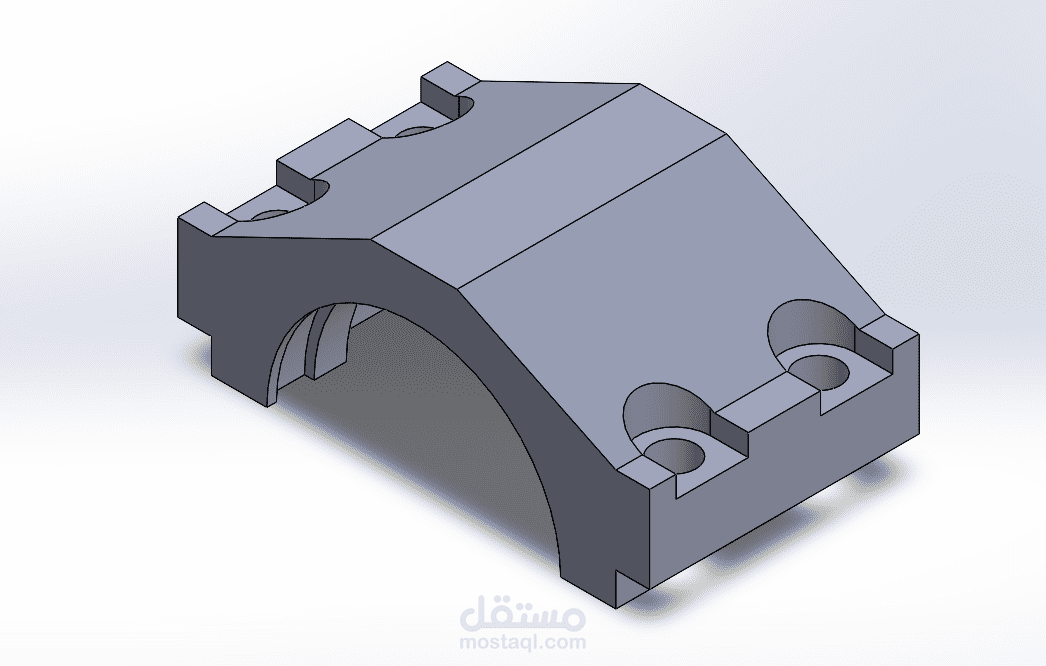 تصميم 3D باستخدام SolidWorks