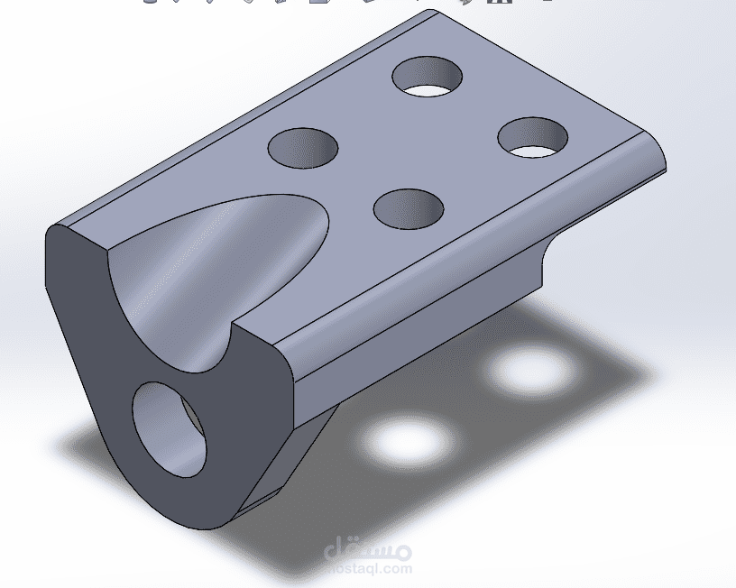 تصميم 3D باستخدام SolidWorks