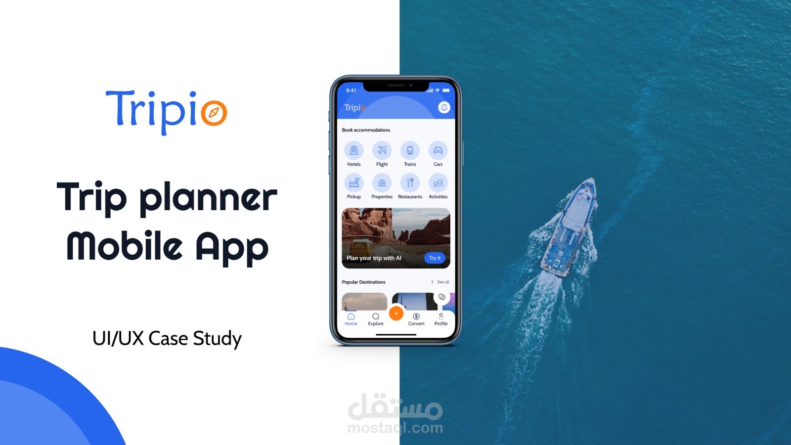 Tripio (Traveling app)