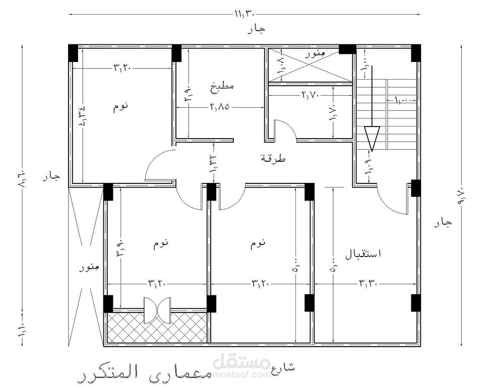 رسم معماري