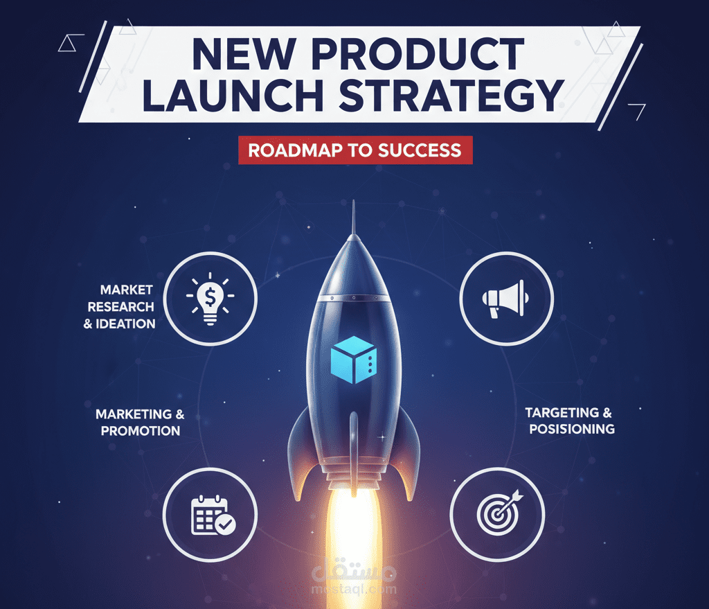إعداد استراتيجية إطلاق منتج جديد