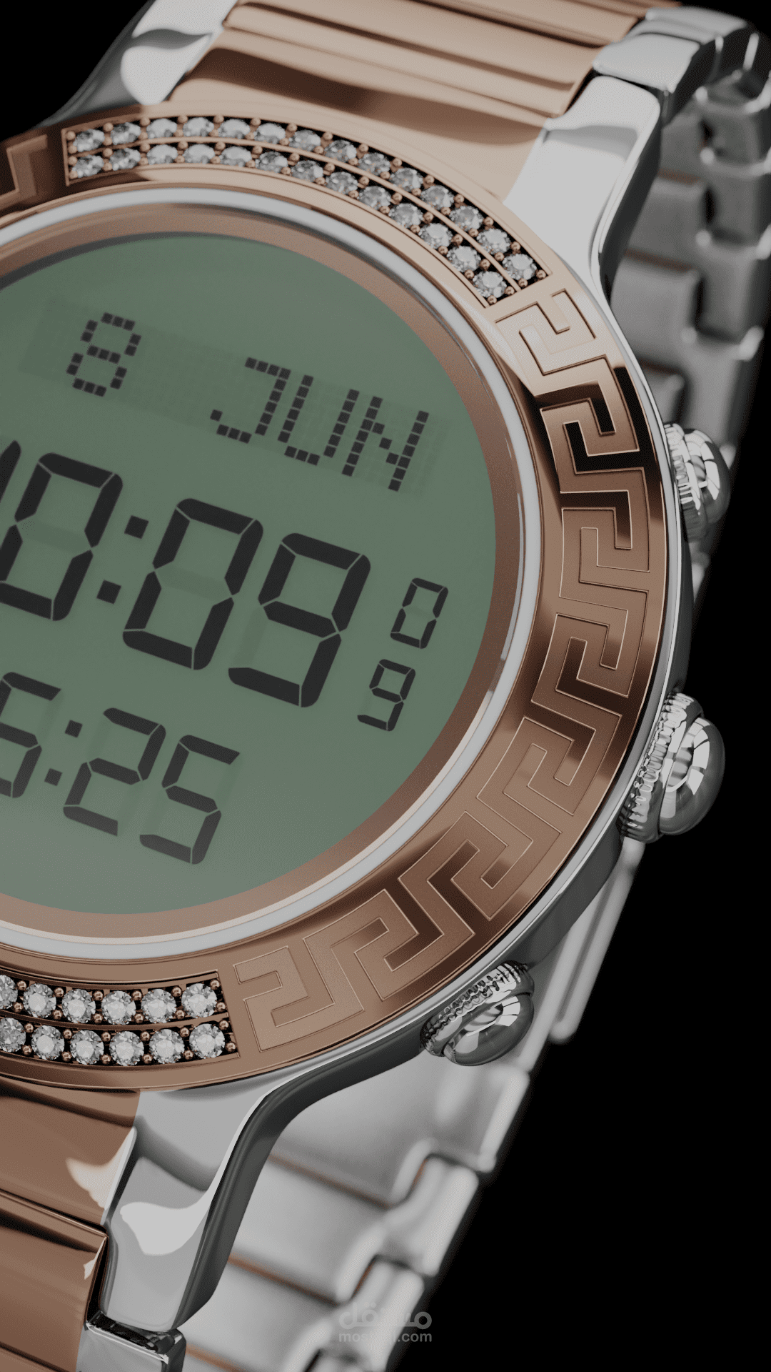 اعلان لساعة الفجر الحديث 3D