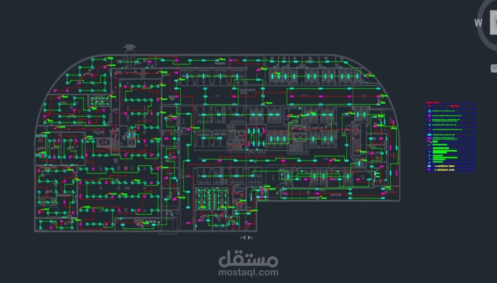 تصميم الاعمال الكهربائيه لفيلا(الاناره ،القوي،التيار الخفيف)