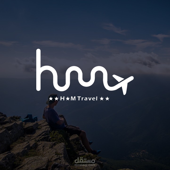 تصميم شعار شركة H.M travel