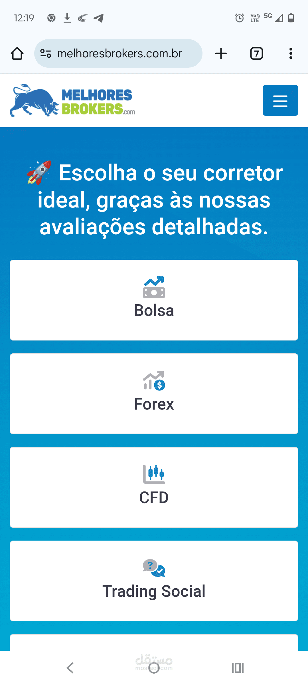 Melhores Brokers site