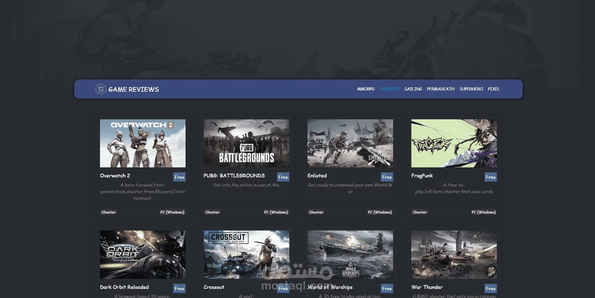 games website