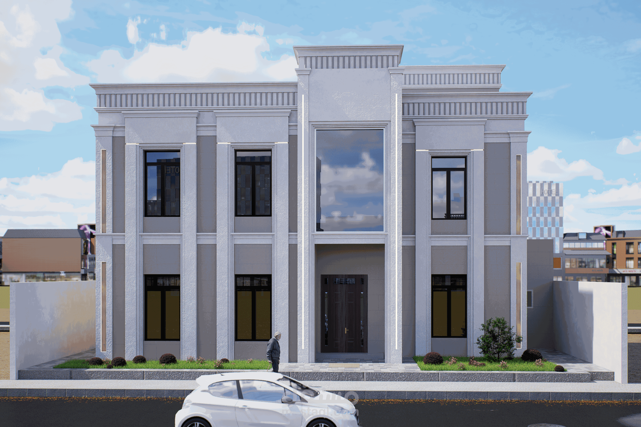 تصميم واجهات لفيلا، الظهران، المملكة العربية السعودية
