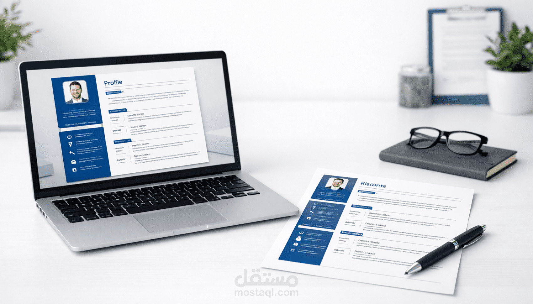 تصميم سيرة ذاتية احترافية (CV) متوافقة مع ATS