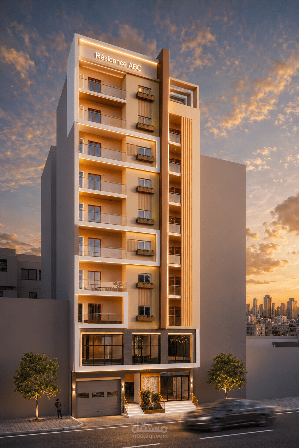 تصميم واجهات معمارية
