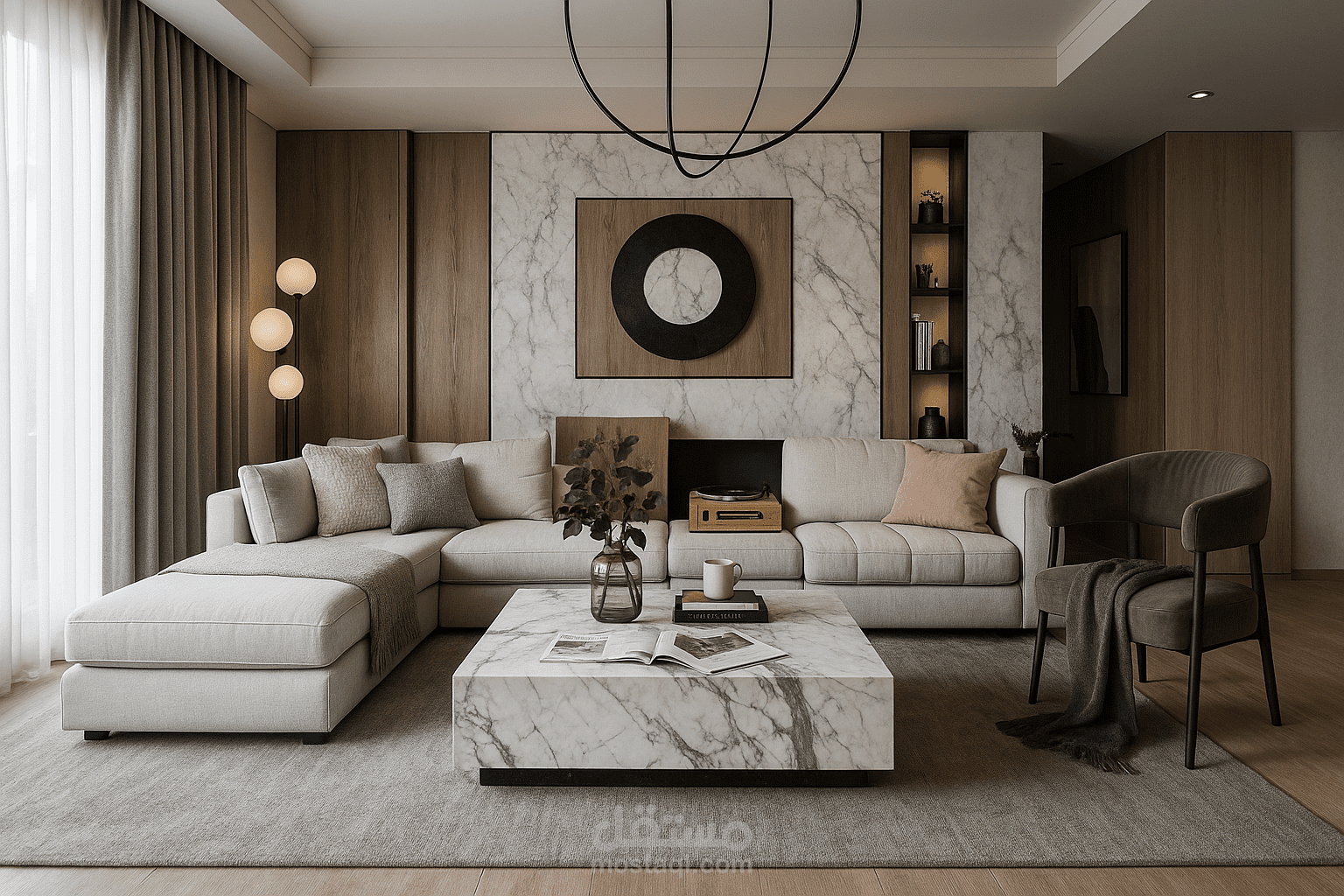 تصميم غرفه جلوس