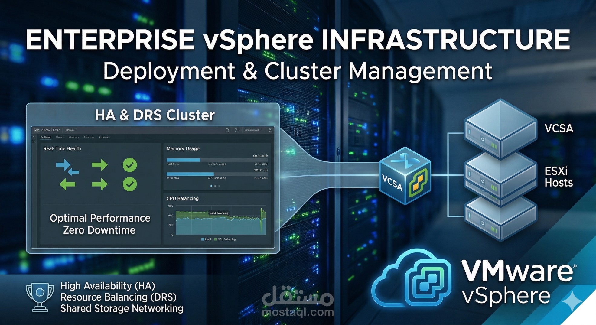 Enterprise vSphere Infrastructure: Deployment & Cluster Management