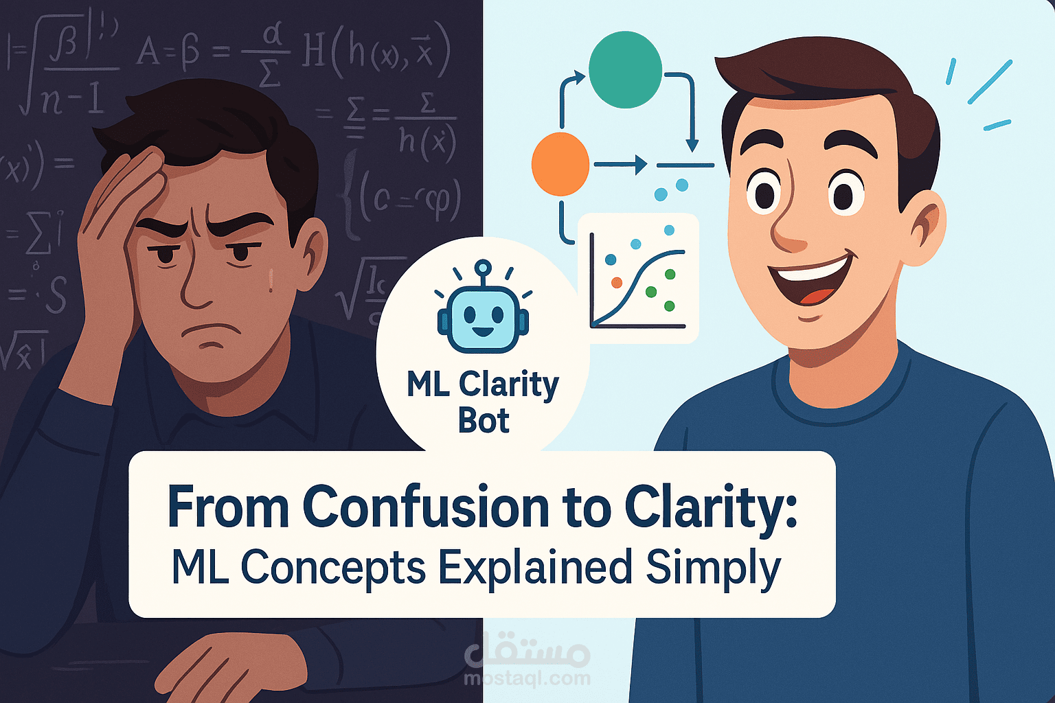 روبوت المحادثة Flask لشرح التعلم الآلي (MLClarityBot)