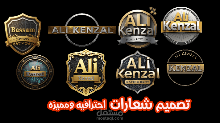 تصميم شعارات لوجو جذابه فخمة لافته الانتباه