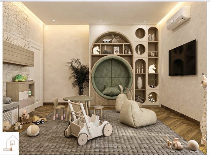 تصميمي لغرفة العاب