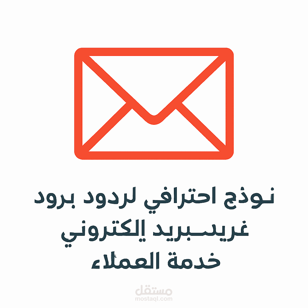 نموذج احترافي لردود بريد إلكتروني في خدمة العملاء