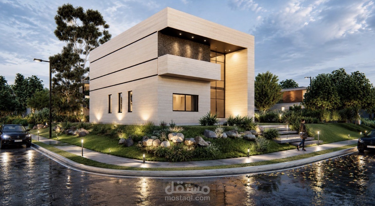 واجهات فله سكنية