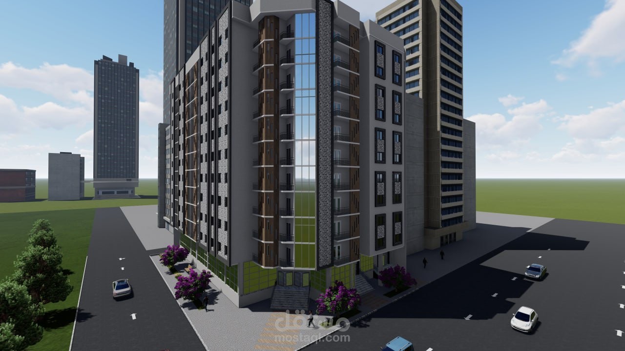 مشروع برج سكني