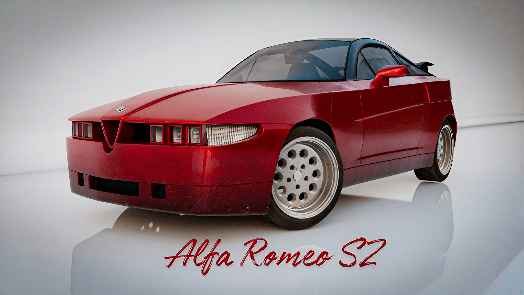 3D model of the Alfa Romeo sz