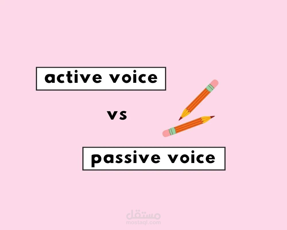Active Voice Vs Passive Voice