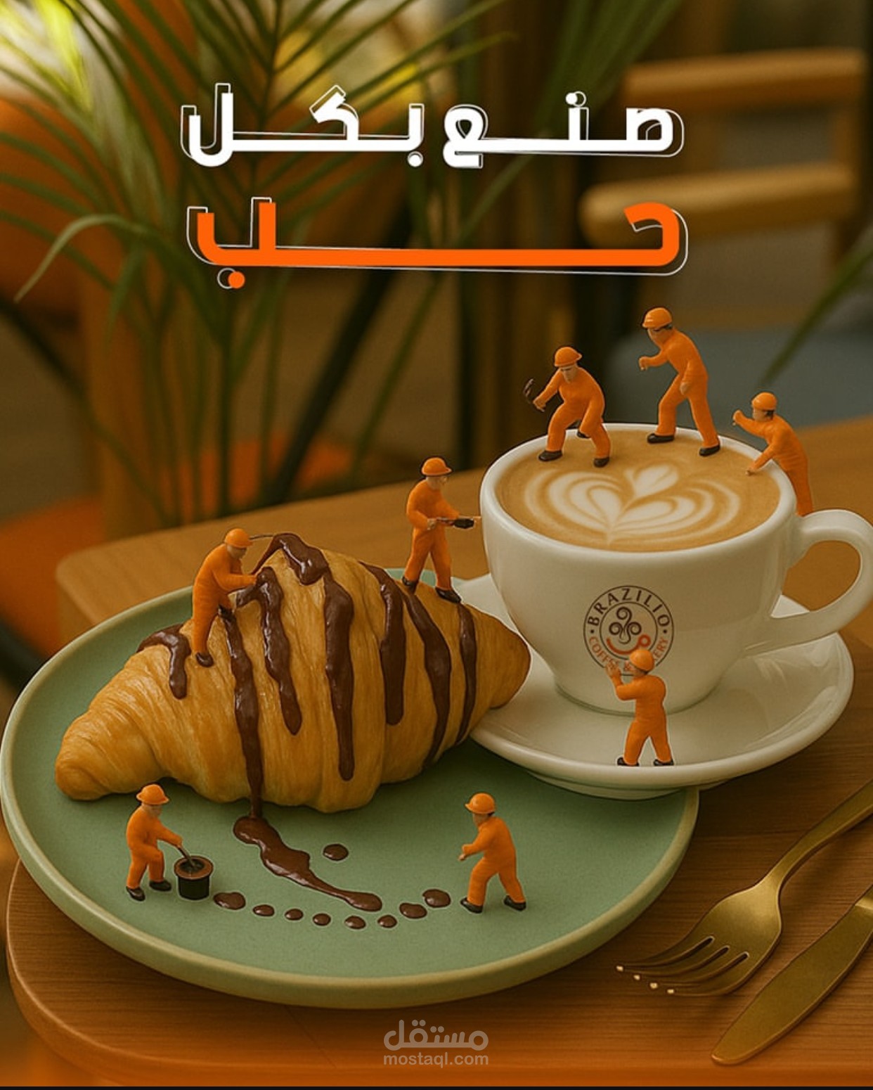 BRAZILIO – CGI Coffee & Croissant Miniature World