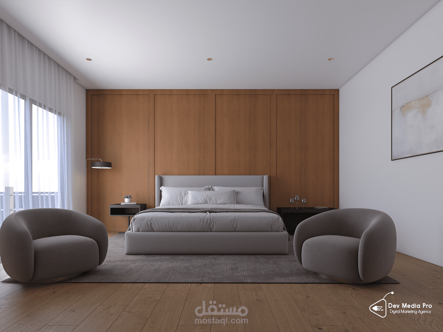 تصميم لغرة نوم