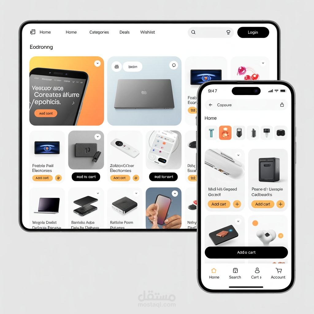 Electronics Store  –  متجر إلكتروني