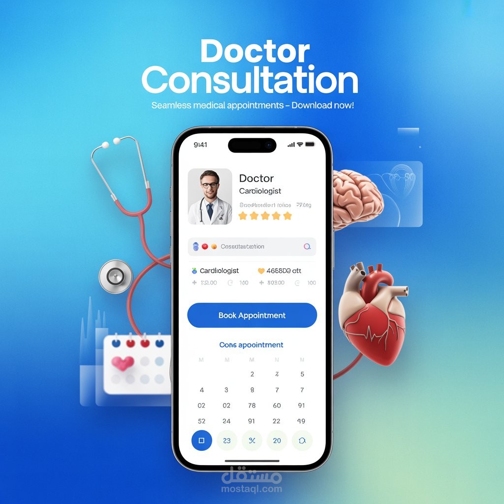 Doctor Consultation – نظام حجز المواعيد الطبية