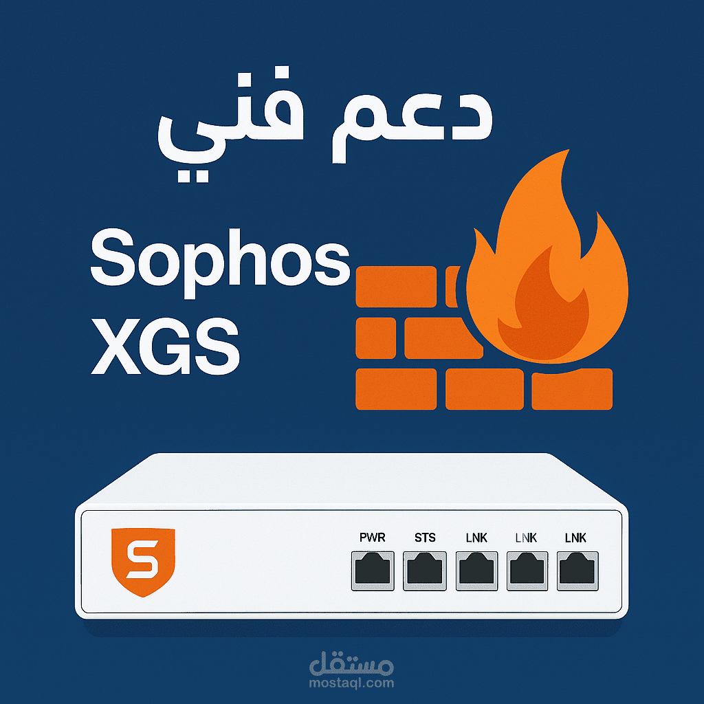 حل مشكلة جدار ناري Sophos XGS وعمل web filter