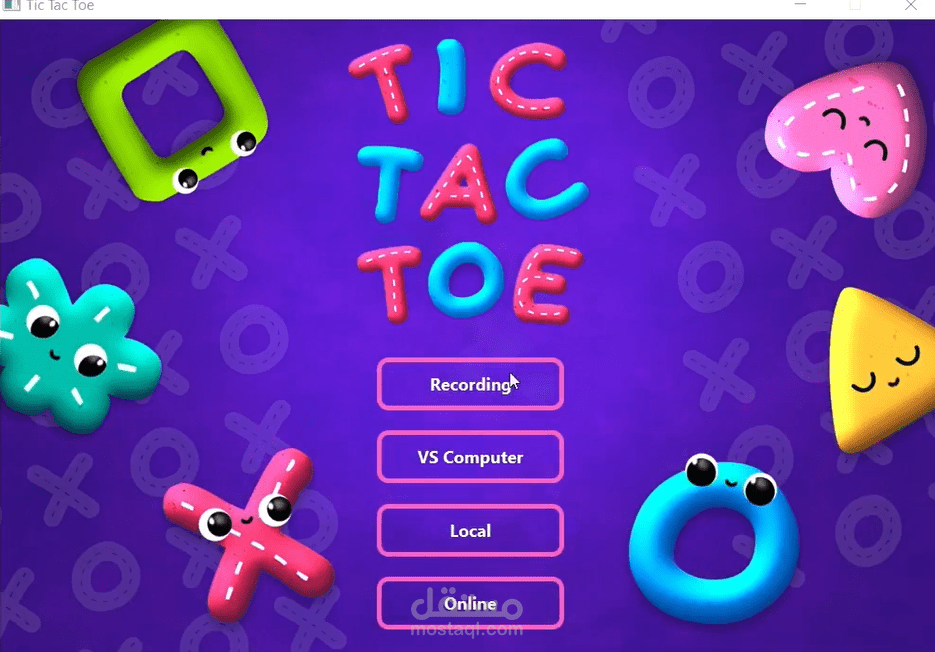 لعبة TicTacToe City Ligh