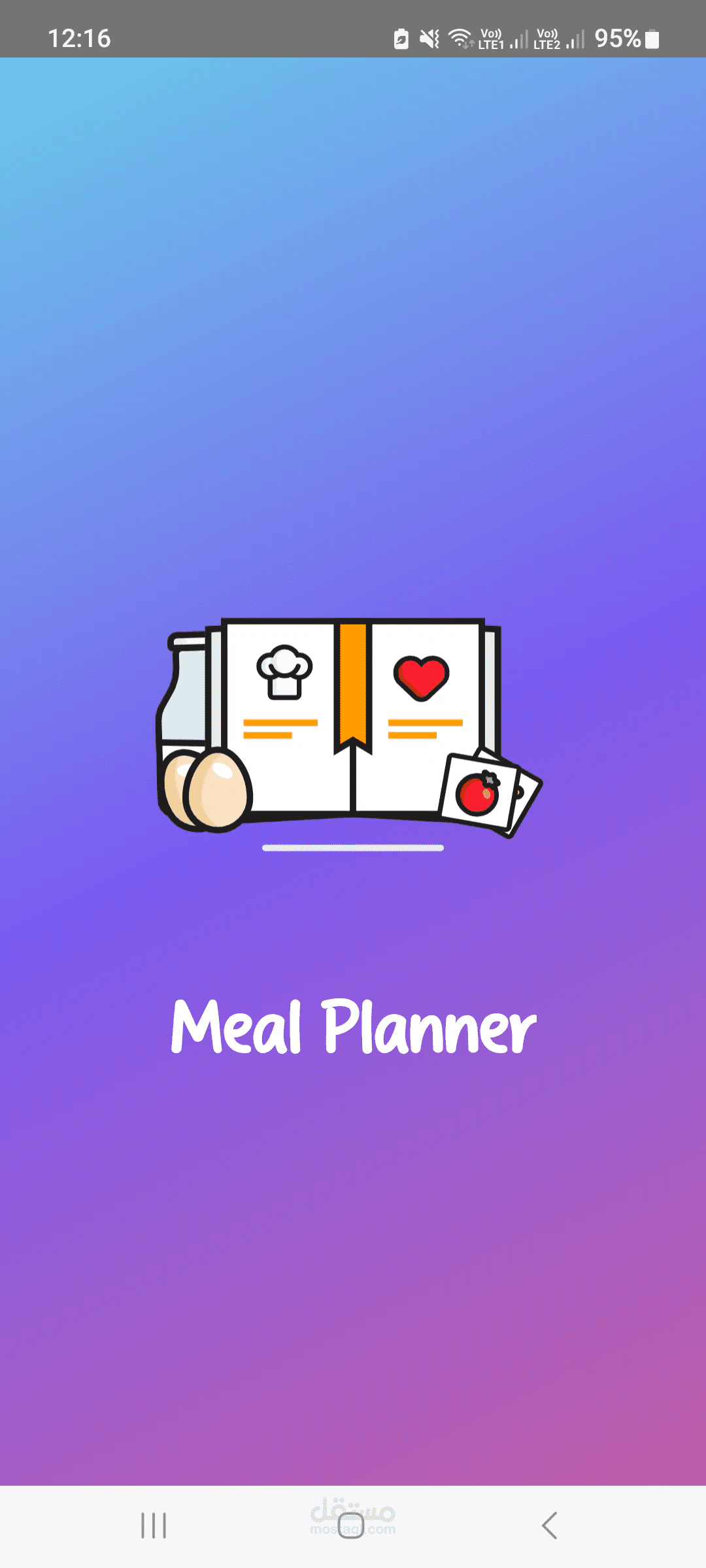 •Meal Planner app