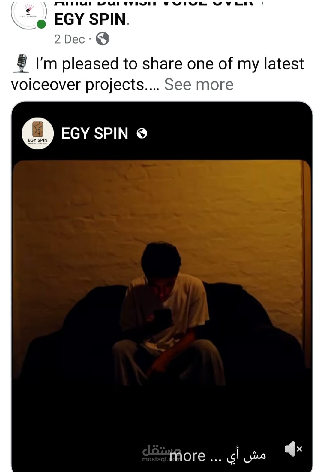 تعليق صوتي احترافي لصفحة EGY SPIN  هي علامة تجارية مصرية متخصصة في تصميم وصناعة ألعاب مغناطيسية يدوية لتخفيف التوتر وزيادة التركيز