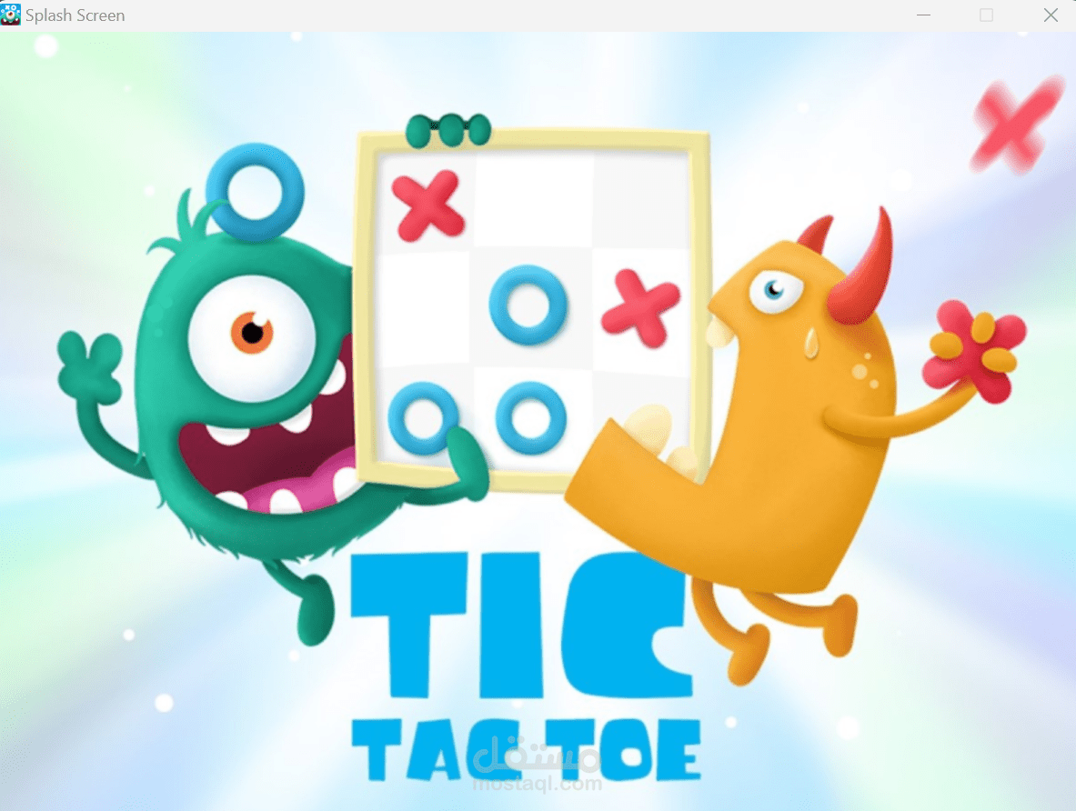 لعبه XO (tic tac toe horror)