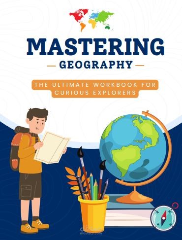 كتاب Mastering Geography للطلاب من سن 8 الى 14 سنة